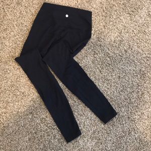 Lululemon high waisted black leggings